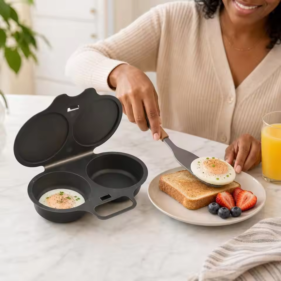 Ustensia™ – Pocheur d'Œufs Micro-Ondes